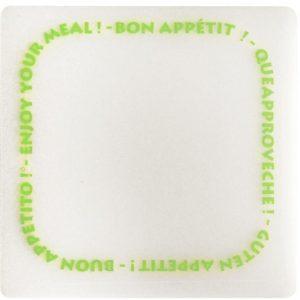 Bon appetit coaster set (6pcs)