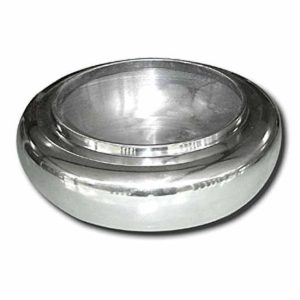 Aluminium round bowl (large) (32cm)