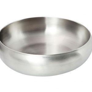 Stainless steel 'round' salad bowl (22cm)