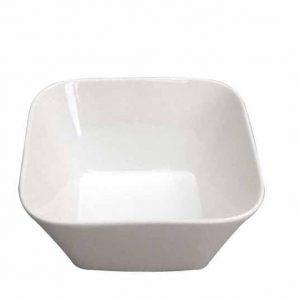 White Fine Porcelain Serving Bowl