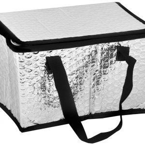 Insulated cooler bag with black trim (large size)