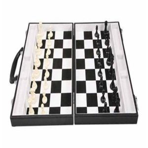 Executive 'chess' game in pvc attaché case