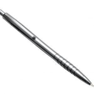 Silver ballpoint pen 'fox'