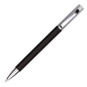 Black and silver ballpoint pen 'annie'