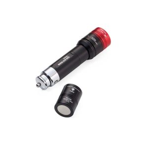 LED torch Car ECO Beam - Black red