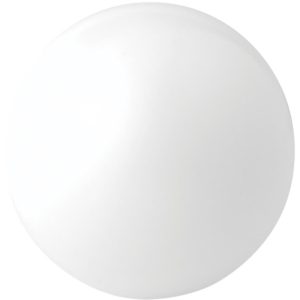 White PU round stress ball