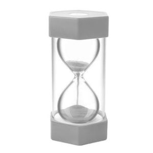 30min Sand Timer with Grey Sand