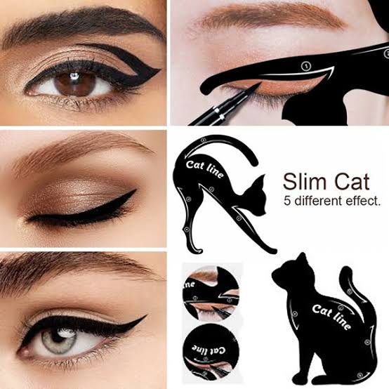 Cat Eyeliner Stencil